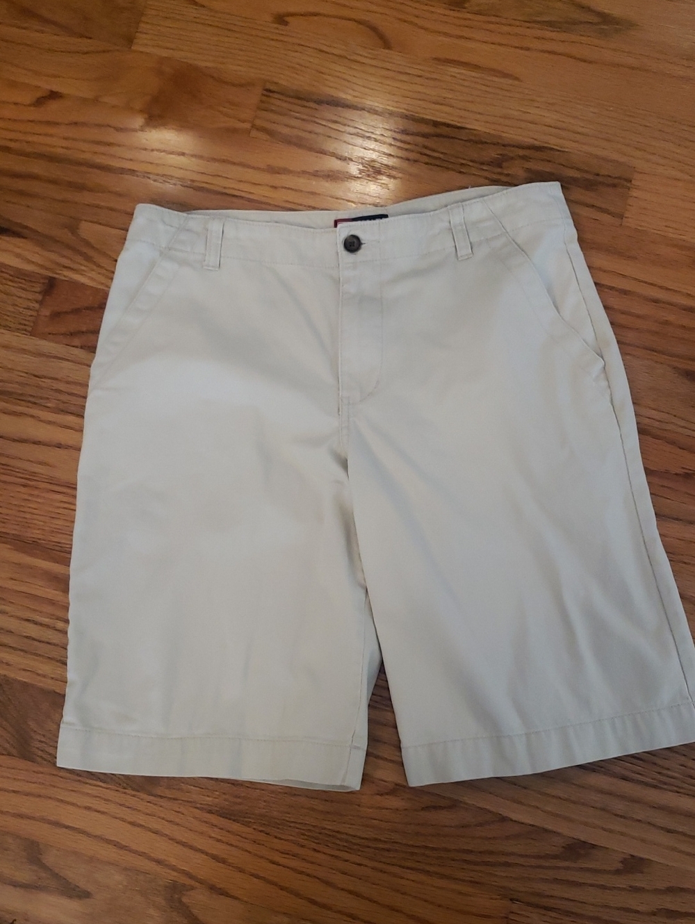 Chaps Boys Light Beige Khaki Shorts Size: 18